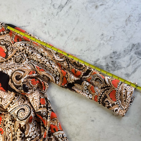 Kobi Halperin Madi Paisley Silk-Blend Shirt Dress - Picture 6 of 10